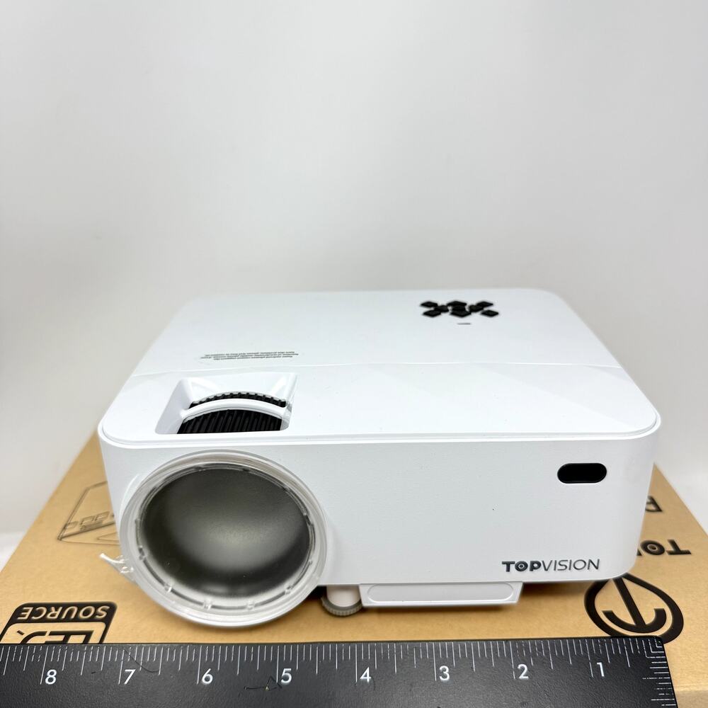 TOPVISION T21 Mini Portable LED Projector • NEW Open Box • High Brightness - Picture 5 of 13